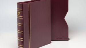 Kammer Princess папка альбом для монет та банкнот - бордовий