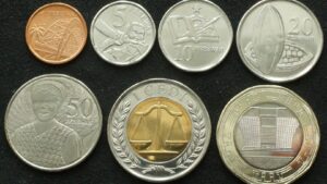 Гана набір монет 2007-2019 років - Зображення 1