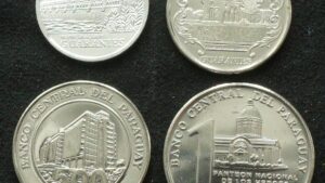 Парагвай набір монет 2008-2012 років - Зображення 1