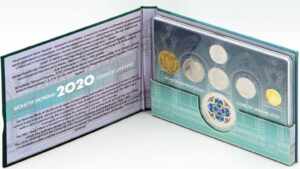 Україна набір обігових монет 2020 року - 115 років будівлі НБУ - Зображення 1