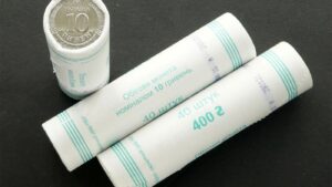 Україна 10 гривень - рол монет - 2021 рік - Зображення 1