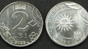 Молдова 2 леї - 2022 рік - Зображення 1
