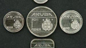Аруба набір монет 2009-2011 років - Зображення 1