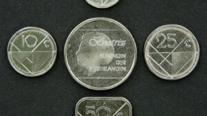 Аруба набір монет 2009-2011 років - Зображення 2