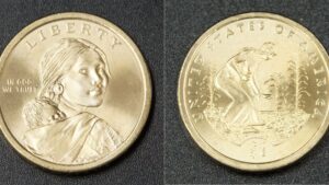 США 1 долар - Посадка культур - 2009 рік - Зображення 1