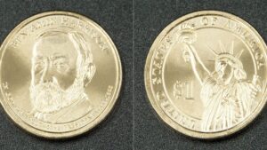 США 1 долар - 23 президент Бенджамін Гаррісон (1889-1893) - 2012 рік - Зображення 1