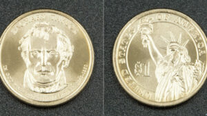 США 1 долар - 12 президент Закарі Тейлор (1849-1850) - 2009 рік - Зображення 1