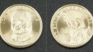 США 1 долар - 6 президент Джон Квінсі Адамс (1825-1829) - 2008 рік - Зображення 1