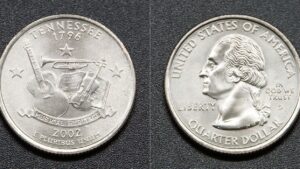 США 25 центів - Теннессі - 2002 рік - Зображення 1