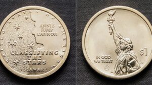 США 1 долар - Енні Джамп Кеннон - 2019 рік - Зображення 1