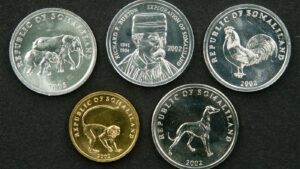 Сомалі Сомаліленд набір монет 2002-2005 років - Зображення 1