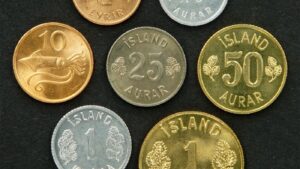 Ісландія набір монет 1966-1981 років - Зображення 1
