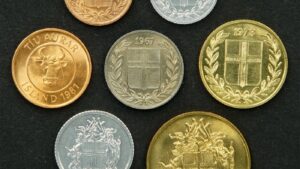 Ісландія набір монет 1966-1981 років - Зображення 2