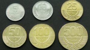 Коста-Ріка набір монет 2012-2016 років - Зображення 1