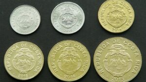 Коста-Ріка набір монет 2012-2016 років - Зображення 2