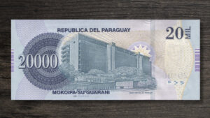 Банкнота Парагвай 20000 гуарані - 2011 рік - реверс