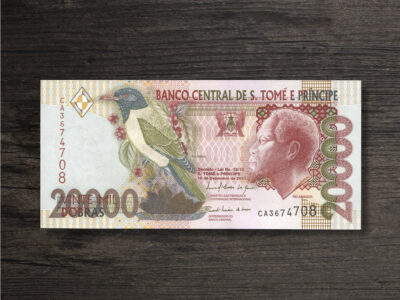 Банкнота Сан-Томе і Принсіпі 20000 добр - 2010 рік - аверс