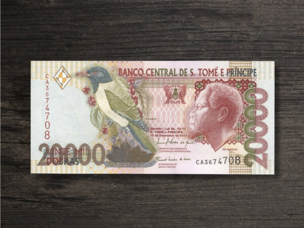 2620_1 Банкнота Сан-Томе і Принсіпі 20000 добр - 2010 рік - аверс
