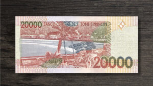 Банкнота Сан-Томе і Принсіпі 20000 добр - 2010 рік - реверс