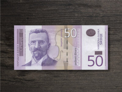 Банкнота Сербія 50 динарів - 2011 рік - аверс