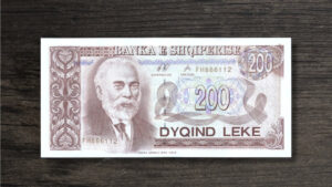 Банкнота Албанія 200 леків - 1994 рік - аверс
