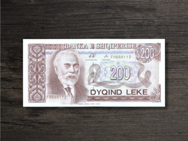 Банкнота Албанія 200 леків - 1994 рік - аверс
