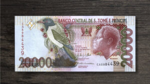 Банкнота Сан-Томе і Принсіпі 20000 добр - 2013 рік - аверс