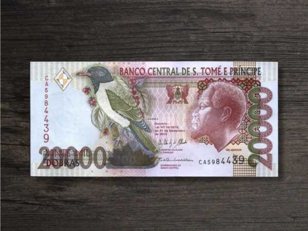 3647_1 Банкнота Сан-Томе і Принсіпі 20000 добр - 2013 рік - аверс