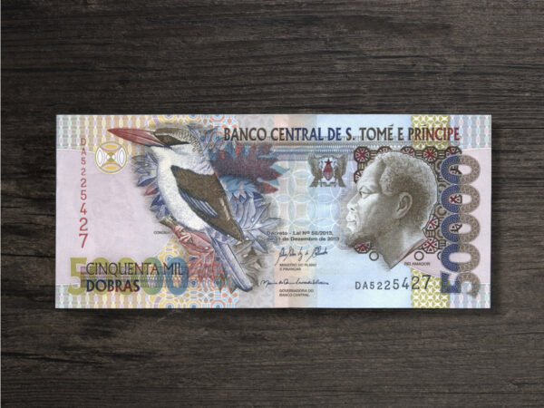 3648_1 Банкнота Сан-Томе і Принсіпі 50000 добр - 2013 рік - аверс