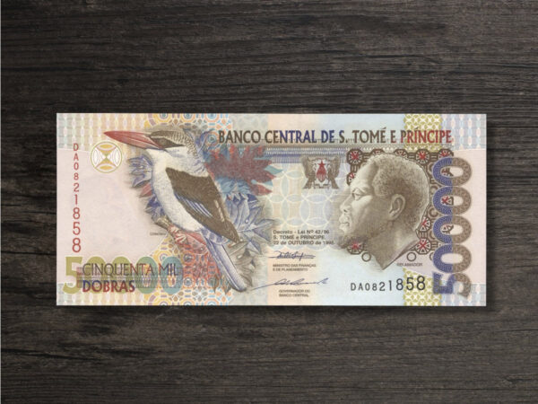 3696_1 Банкнота Сан-Томе і Принсіпі 50000 добр - 1996 рік - аверс