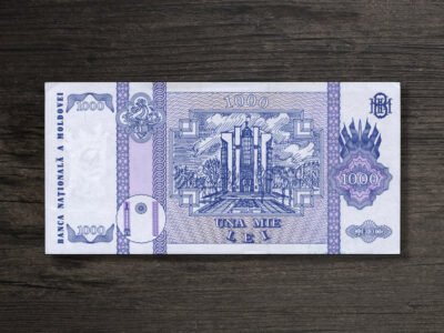 Банкнота Молдова 1000 леїв - 1992 рік - реверс