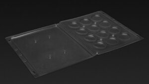 Mingt аркуші для монет в капсулах Professional - розкритий