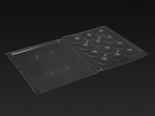 Mingt аркуші для монет в капсулах Professional - розкритий