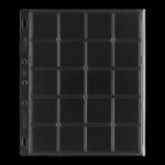 Mingt аркуші для монет в квадратних капсулах