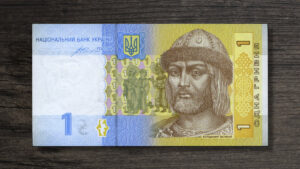 Банкнота Україна 1 гривня - 2014 рік - аверс