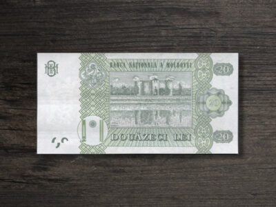 Банкнота Молдова 20 леїв - 2015 рік - реверс