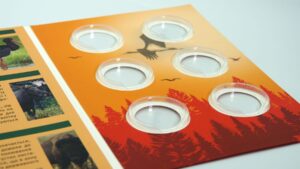 Альбом Чорнобиль - Відродження для пам'ятних монет НБУ - блістер