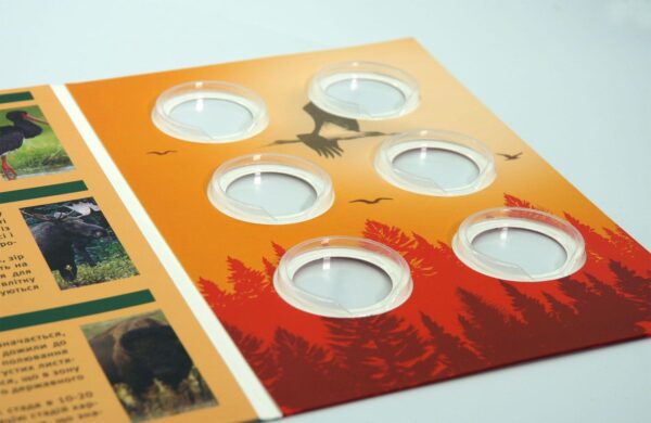 Альбом Чорнобиль - Відродження для пам'ятних монет НБУ - блістер