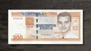 Банкнота Куба 200 песо - 2010 рік - аверс