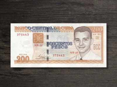 Банкнота Куба 200 песо - 2010 рік - аверс