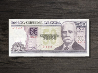 Банкнота Куба 50 песо - 2015 рік - аверс