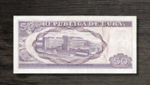 Банкнота Куба 50 песо - 2015 рік - реверс