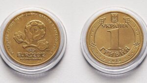 Україна 1 гривня - Чемпіонат Європи з футболу - 2012 рік