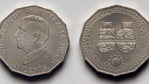 Австралія 50 центів - 50-та річниця - Національний комітет з відзначення Дня аборигенів і остров'ян - 2024 рік