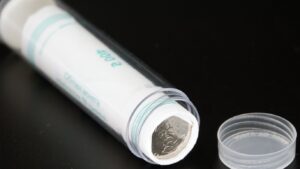 Тубус для зберігання монет в ролах та капсулах 103 х 29 мм