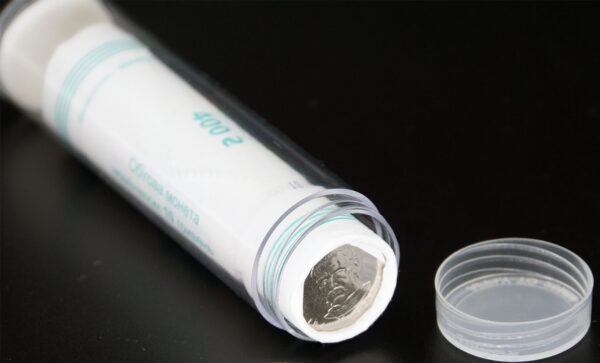 Тубус для зберігання монет в ролах та капсулах 103 х 29 мм