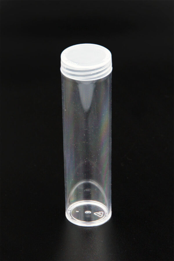 Тубус для зберігання монет в ролах та капсулах 103 х 29 мм вертикально