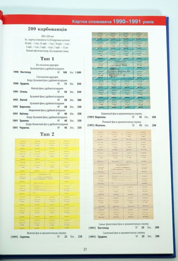 Паперові гроші в обігу України з 1990 р. - Загреба Максим, Яценко Сергій - 3 том - 21 сторінка