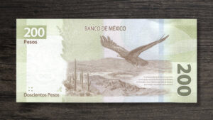 Банкнота Мексика 200 песо - 2021 рік - реверс