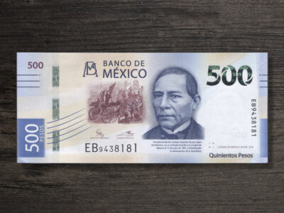 Банкнота Мексика 500 песо - 2019 рік - аверс